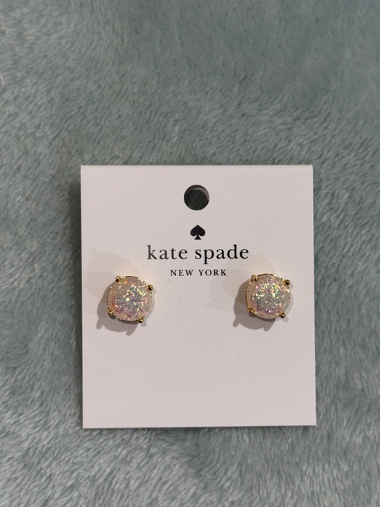 kate spade Jewelry - kate spade  Multicolor Glitter Stud Earrings - Gold Tone